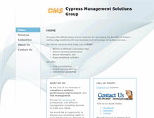 Tablet Screenshot of cypressms.com